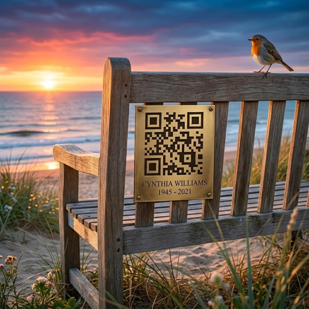 Beachside Bench QR Code
